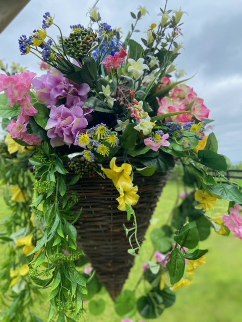 Full Floral hanging basket