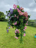 Full Floral small hanging basket
