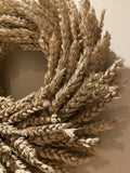 Dried Barley Taupe Wreath