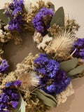 Dried Tunis Purple Wreath