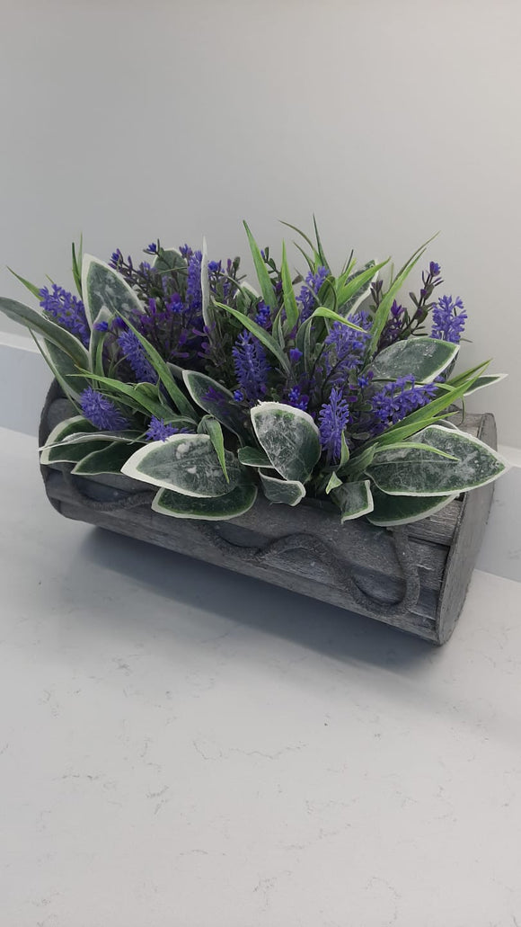 Lavender Window Box