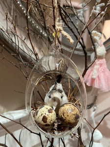 Easter Glass bauble Decoration