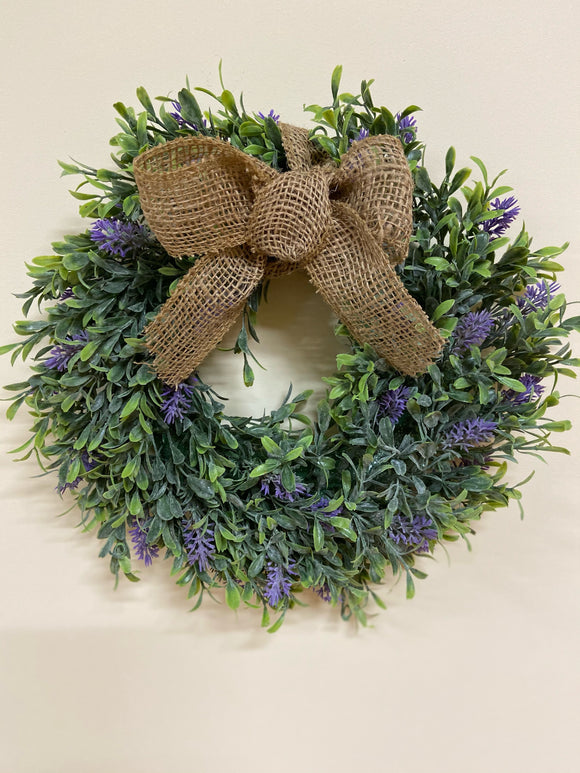 Lavender playhouse/ treehouse wreath